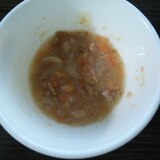 【7、8か月離乳食】納豆と野菜のトロトロスープ
